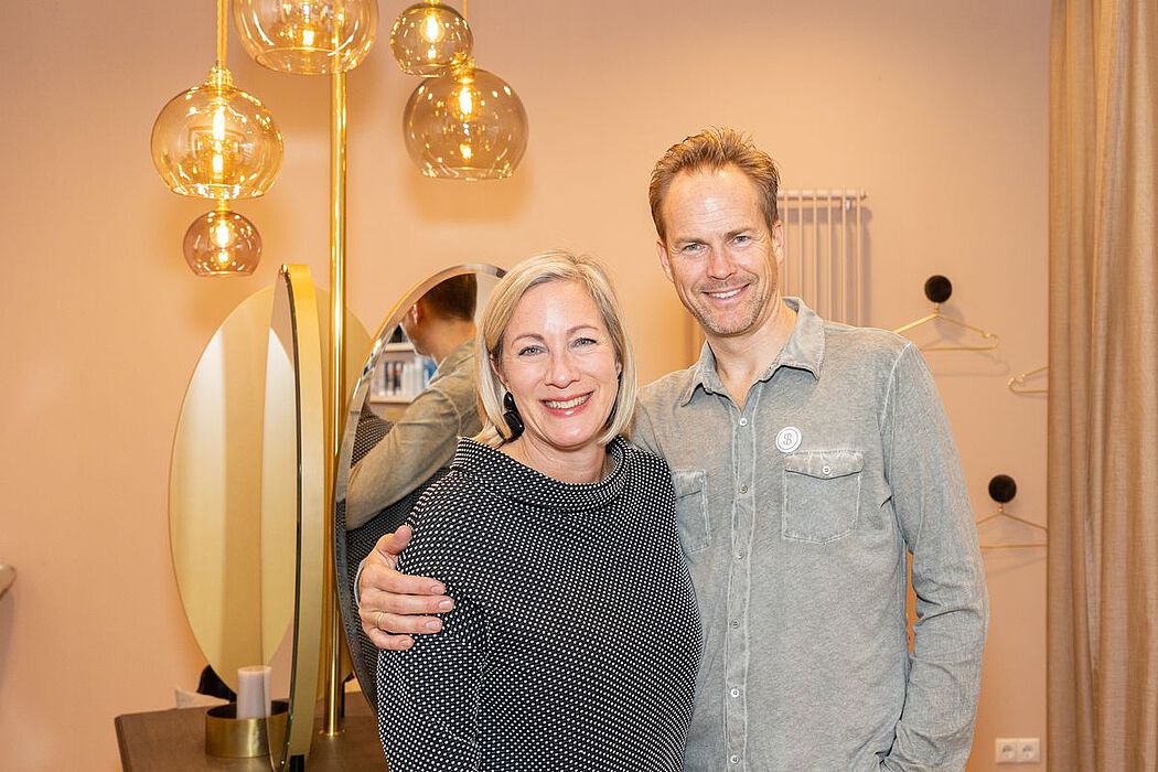 Vanessa Steinmetz-Bundy und Hannes Steinmetz haben in Wien zwei Salons unter dem Namen Steinmetz-Bundy Privatsalon
