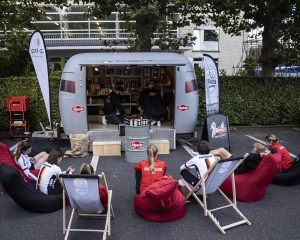 Der Barber-Camper auf der Tour de France
