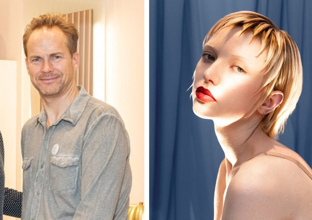 Hannes Steinmetz und goldblondes Model. Ware Blondtöne sind 2025 sehr beliebt