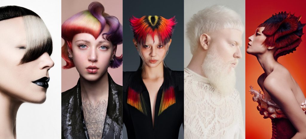 Collage der Gewinner-Looks der Global Creative Awards 2025