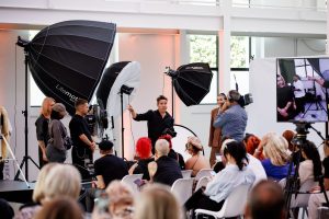 Bild vom Live-Fotoshooting