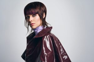 Eine trendige Mullet-Variante von Intercoiffure Mondial.