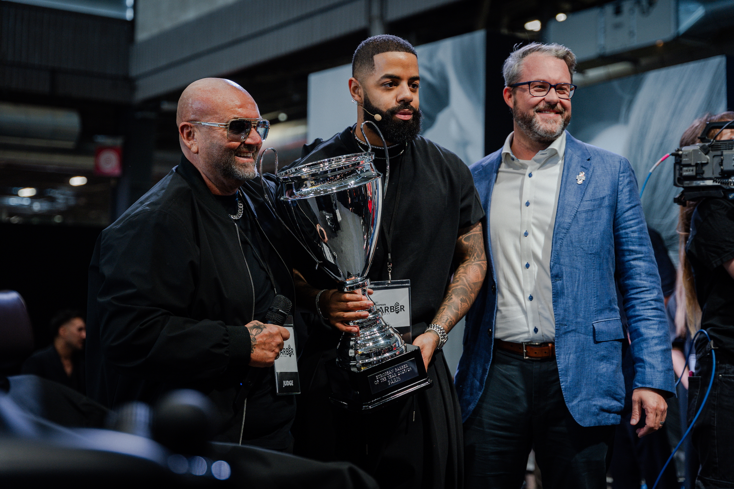 Finalrunde auf der TOP HAIR in Düsseldorf! WAHL "European Barber of The Year"