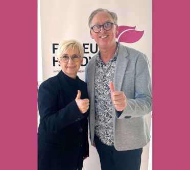 Landesinnungmeisterin Niedersachsen Manuela Härtelt-Dören (links) und Landesinnungsmeister Heiko Klumker aus Bremen.