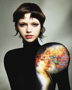 "Dialekt" – die Cut & Colour Collection von Toni&Guy 11 Braune Kurzhaarfrisur , asymmetrisch