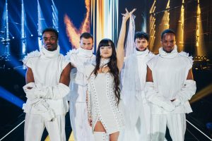 Eurovision Wien 2026 29 Probenaufnahme: ESSYLA für Belgien bei der zweiten Probe des Eurovision Song Contest in der Wiener Stadthalle in Wien (2026)