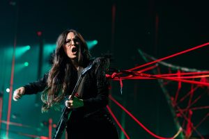 Eurovision Wien 2026 22 Second-Semi-Final-Auftritt: Veronica Fusaro singt ‚Alice‘ für die Schweiz im zweiten Halbfinale des Eurovision Song Contest in der Wiener Stadthalle in Wien (13. Mai 2026)
