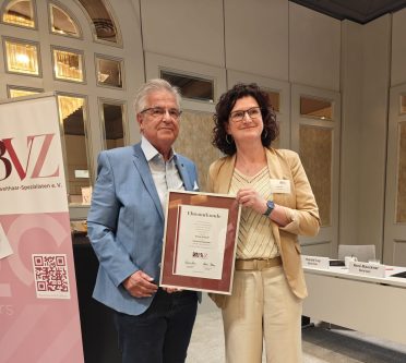 Die beiden Personen Rainer Seegraef_und_Katja_ Boese vom BVZ