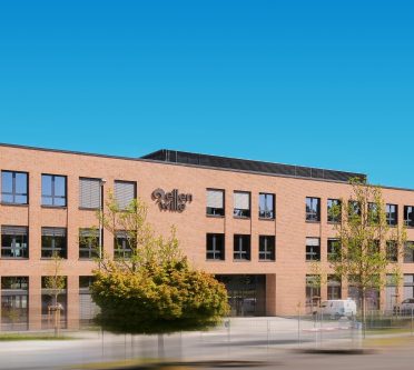 Außenansicht neues Firmengebäude von Ellen Wille in Bad Homburg