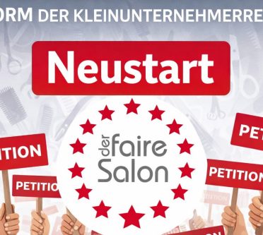 Plakat mit Petition