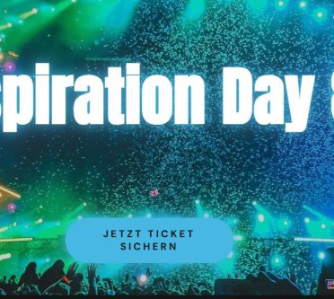 Screenshot der Website mit Buchstaben zu lesen: Inspiration Day