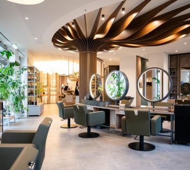 Einblick in den Salon