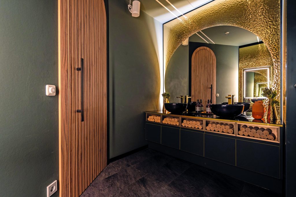Blick ins Kunden-WC