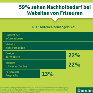 Friseur-Webseite, Umfrage