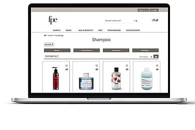 Im Zentrum der neuen FPE-Website steht der Online-Shop >< Foto: FPE